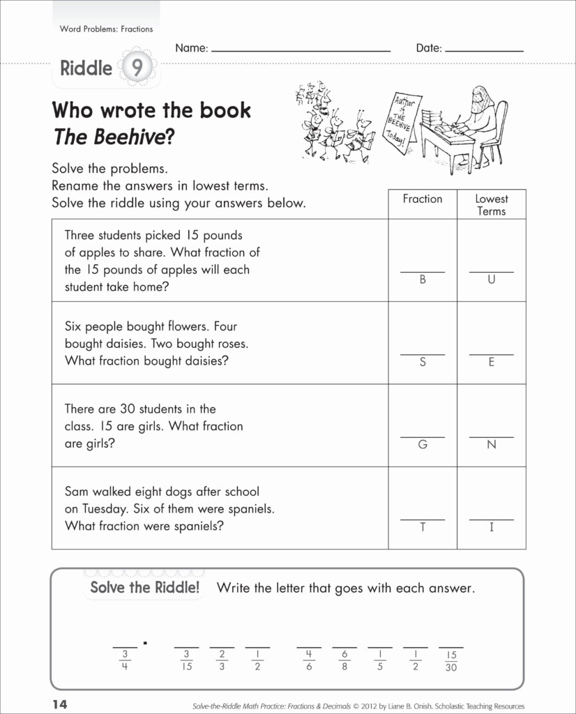 50 Dividing Fractions Word Problems Worksheet Chessmuseum Templat 