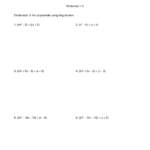 7 Division Worksheet Examples In PDF Examples