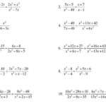 9 2 Multiplying And Dividing Rational Expressions Worksheet Answers