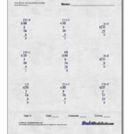 Dads Worksheets Long Division Elmer Son s Multiplication Worksheets