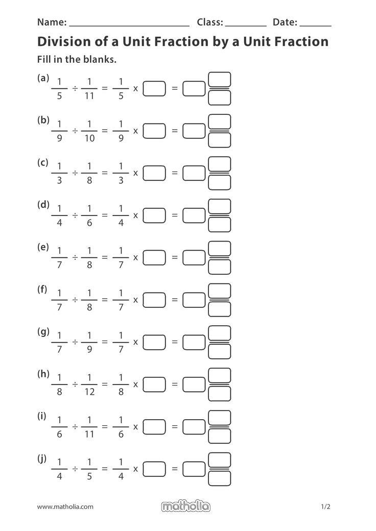 Division Of A Unit Fraction By A Unit Fraction Learning Fractions Division Of A Unit Fraction By A Unit Fraction Learning Fractions
