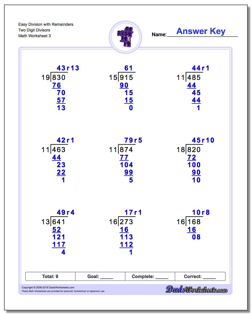 Division With Multi Digit Divisors Division With Multi Digit Divisors