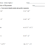 Exponents 8 EE 1 8 EE 2 Strickler WMS
