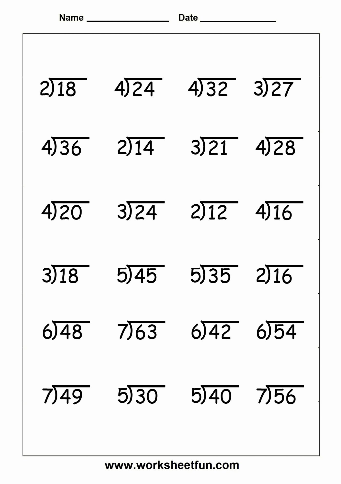 Free Printable Long Division Worksheets 5Th Grade Free Printable Free Printable Long Division Worksheets 5Th Grade Free Printable