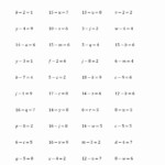 Grade 5 Multiplication Worksheets Solving Multiplication And Division