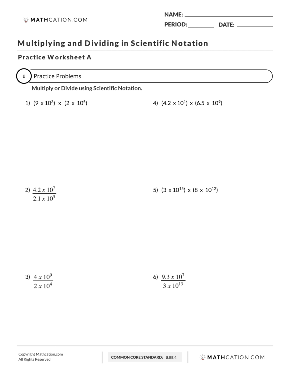 How To Divide Scientific Notation Everything You Need To Know Mathcation