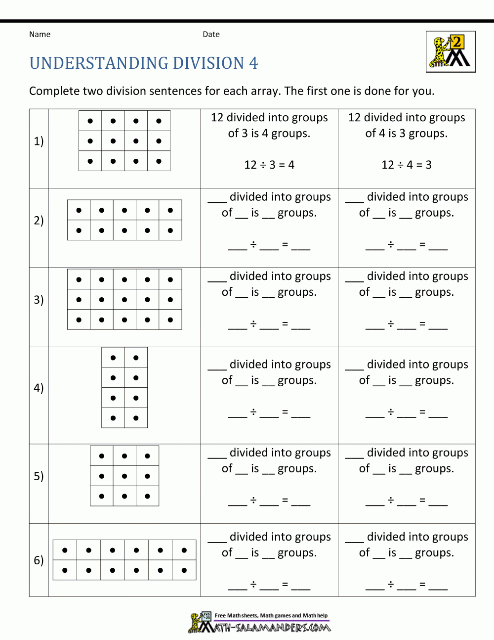 How To Do Division Worksheets How To Do Division Worksheets