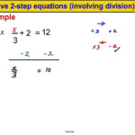 How To Solve Two Step Equations With Division Tessshebaylo