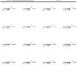 Kumon Division Worksheets