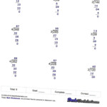 Long Division Worksheets Division Worksheets Math Division Long