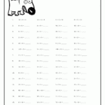 Multiplication And Division Review Version 1