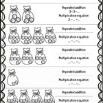 Multiplication Worksheets 3rd Grade Arrays Repeated Addition Number