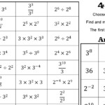 Multiplying Dividing Numeric Terms With Indices Go Teach Maths
