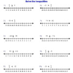 One And Two Step Inequalities Worksheet Pdf Worksheet Life INFO