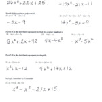Practice 9 1 Adding And Subtracting Polynomials Worksheet Answers