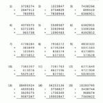 Printable Addition Worksheets 5th Grade
