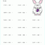 Printable Primary Math Worksheet For Math Grades 1 To 6 Based On The