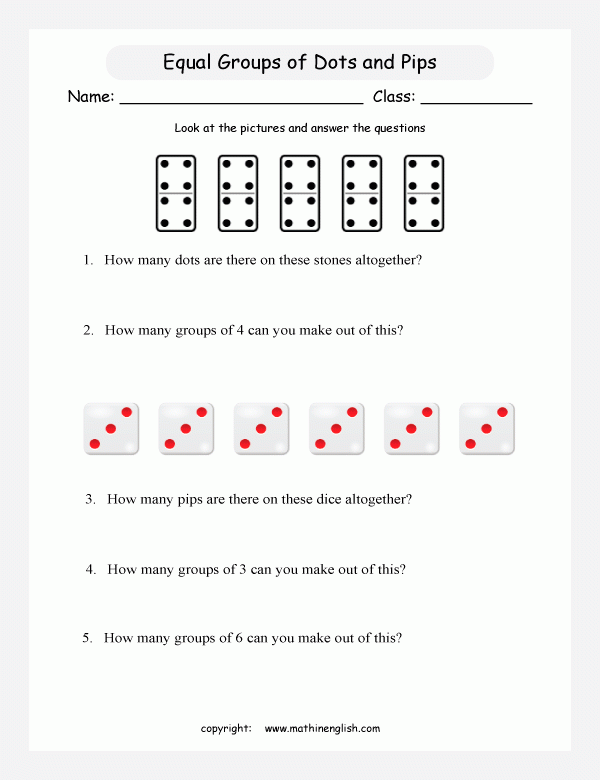 Printable Primary Math Worksheet For Math Grades 1 To 6 Based On The 
