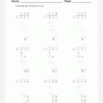 Printable Primary Math Worksheet For Math Grades 1 To 6 Based On The
