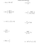 Simplifying Algebraic Expressions With Two Variables And Four Terms