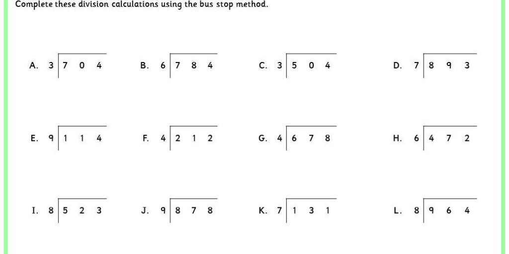 Stop The Bus Printable Worksheets Free Download Goodimg co