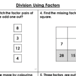Year 6 Division Using Factors Lesson Classroom Secrets Classroom
