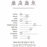 12 Disciples Worksheet TUTORE ORG Master Of Documents