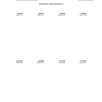 2 Digit By 1 Digit Long Division With Remainders And Steps Shown On