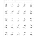 20 2 Digit Addition Worksheets Adding Without Regrouping Worksheets