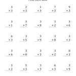 25 Adding Threes Questions A