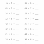 3rd Grade Division Worksheets Best Coloring Pages For Kids