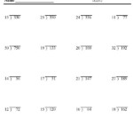 5th Grade Math Worksheets And Long Division Problems Division