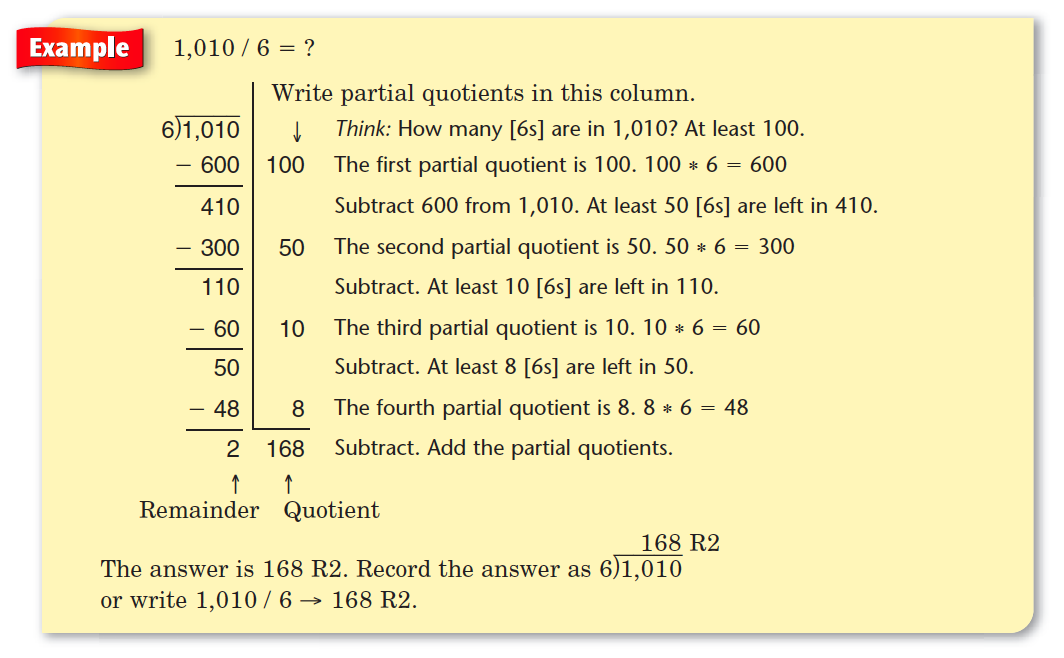 5th Grade Math Worksheets And Long Division Problems