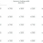 8th Grade Long Division Printable Worksheet