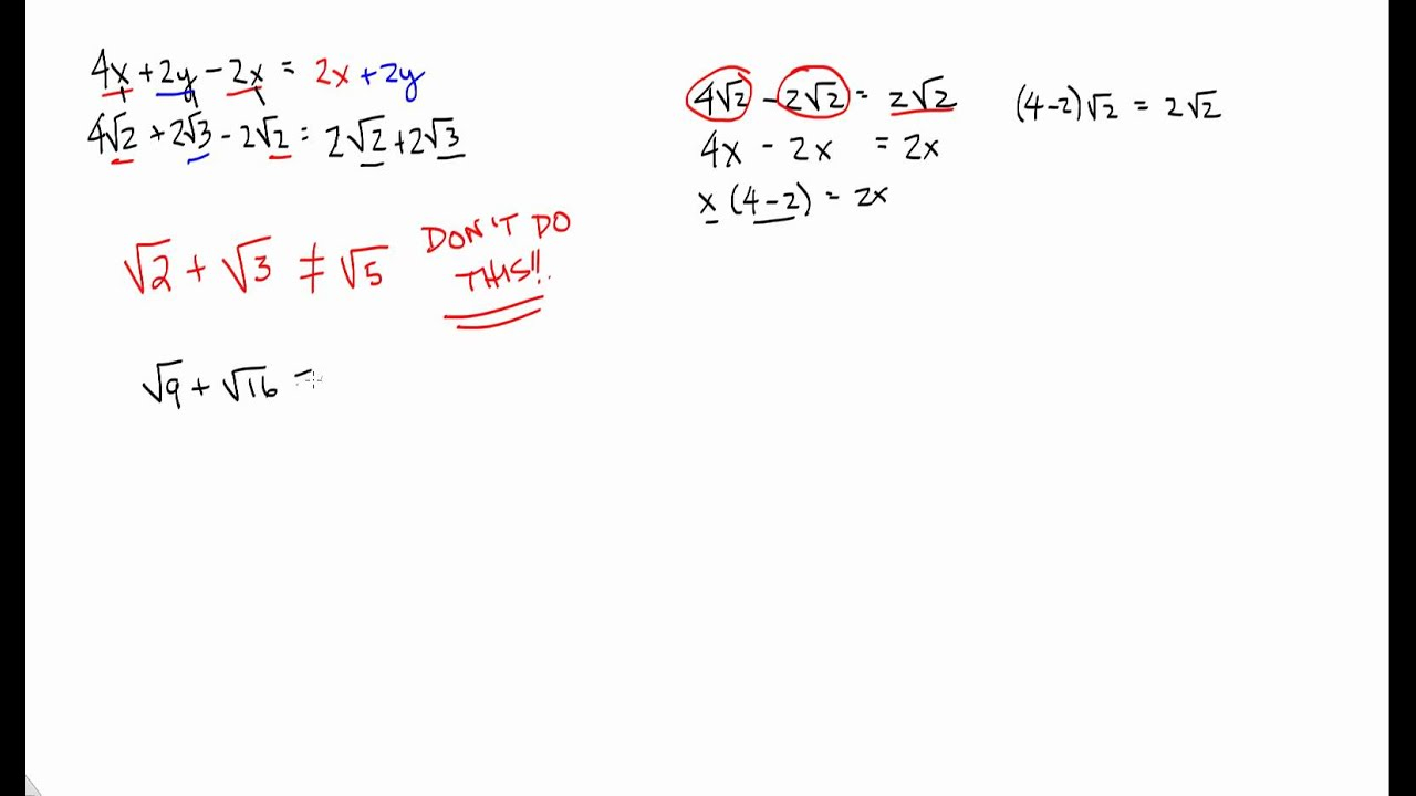 Adding Subtracting Multiplying Radicals Answer Key Elementary Algebra Adding Subtracting Multiplying Radicals Answer Key Elementary Algebra