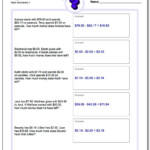 Addition And Subtraction With Extra Facts