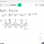 ALEKS Synthetic Division Algebra 2 YouTube