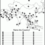 Blank Map Worksheet With Answers