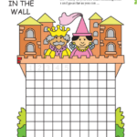 Bricks In The Wall Math Worksheet For Kindergarten Free Printable
