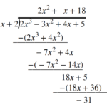Dividing Polynomials Precalculus
