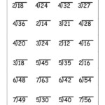 Division 4 Worksheets Printable Math Worksheets Division