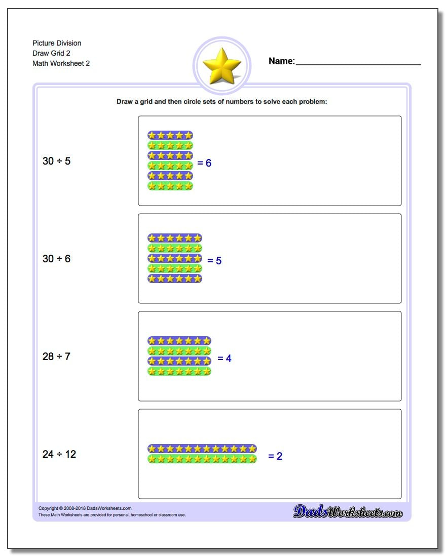Division Draw Grid Division Draw Grid