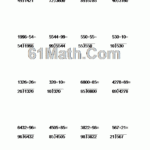 Division Worksheets With Remainders Pdf