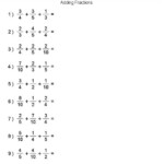 Fractions Worksheets Printable Fractions Worksheets For Teachers