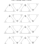 Free Fact Triangles Worksheets Activity Shelter