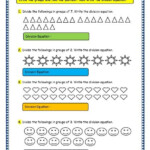 Grade 3 Maths Worksheets Division 6 2 Division By Grouping