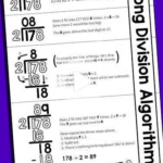 Long Division Cheat Sheet Math Methods Math Division Teaching Math