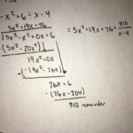 Long Division Synthetic Division