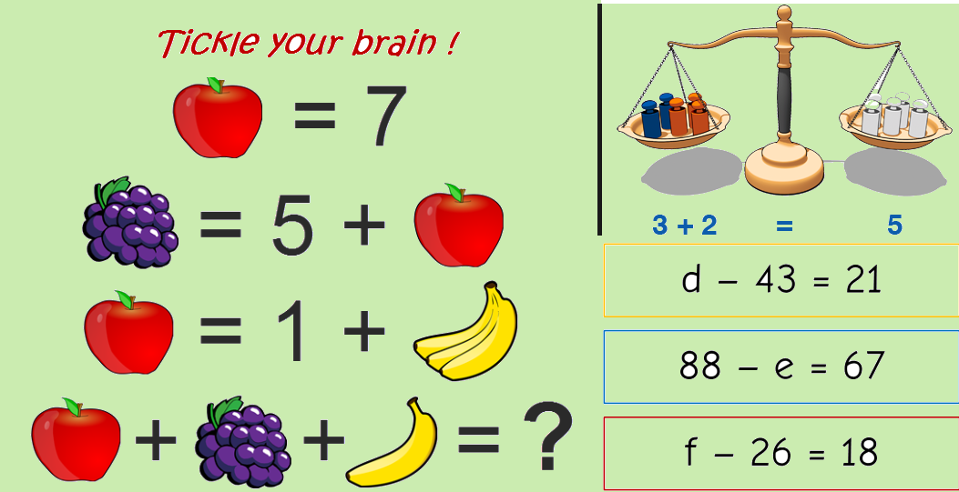 Math Algebraic Expressions And Equations 4th Grade Olympiad Worksheets Math Algebraic Expressions And Equations 4th Grade Olympiad Worksheets