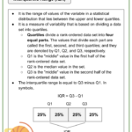 Measures Of Variability Themed Math Worksheets Aged 10 12